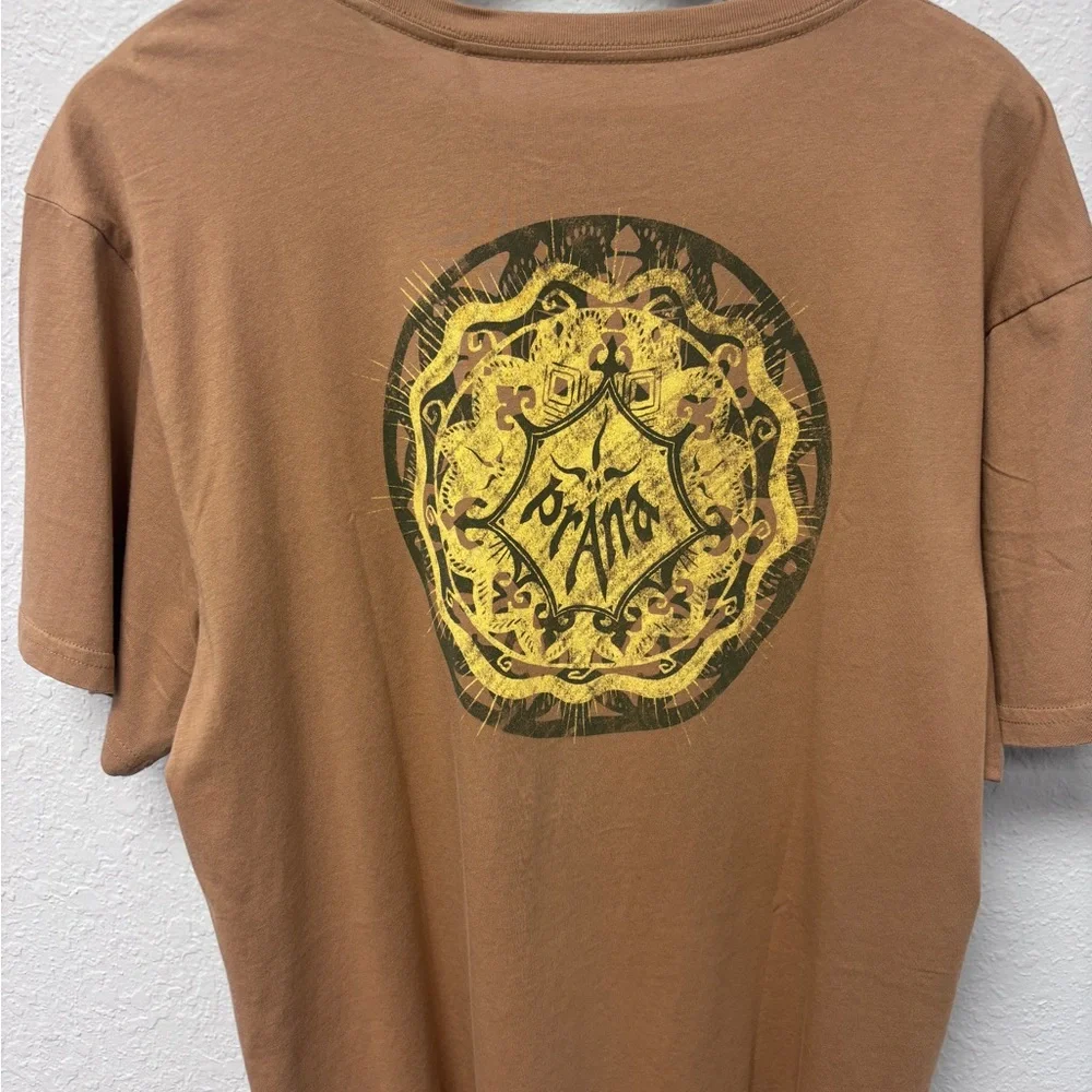 NWT Prana Men’s XXL/W’s XXXL Heritage Graphic SS Tee 1972551 in Shroom Mandala - Picture 1 of 15